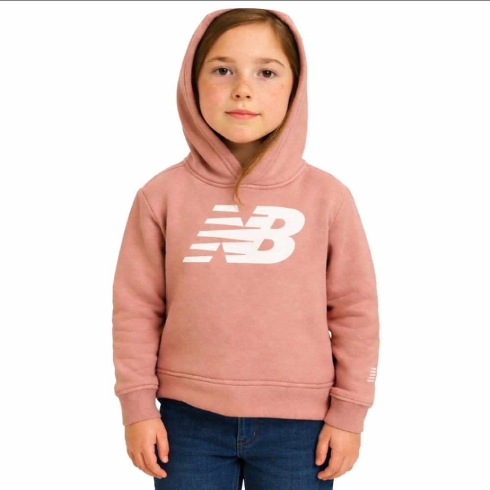 New Balance Pink Youth Hoodie Size Lg
